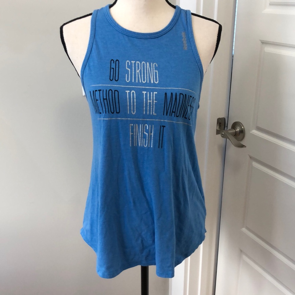 Reebok Blue Racerback tank